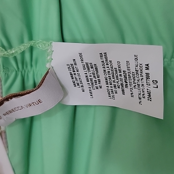 NWT Becca Women’s Bottom Reversible Swimsuit size Large - Picture 9 of 11